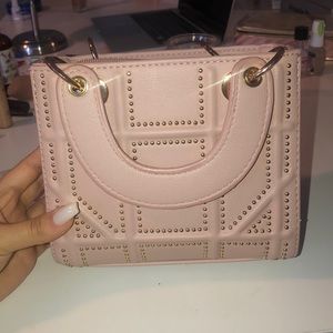 Nude Pink Crossbody Bag